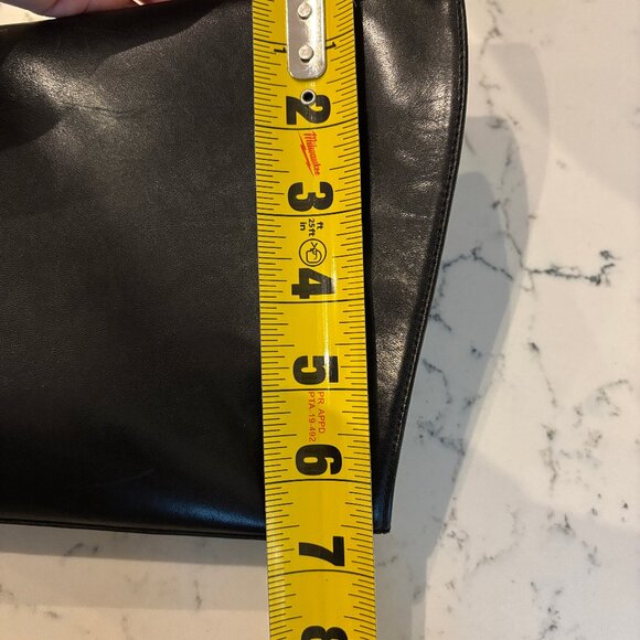 Pons Quintana Black Leather Mid Calf Heeled Platform Boot - Picture 14 of 14